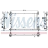 Image de Radiateur, Refroidissement Du Moteur 617869 Nissens Nissens 617869 Fiat