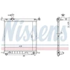 Image de Radiateur, Refroidissement Du Moteur 68770 Nissens Nissens 68770 Nissan