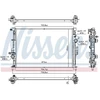Image de Radiateur, Refroidissement Du Moteur 66864 Nissens Nissens 66864 Ford