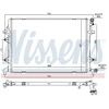 Image de Radiateur Basse Température, Intercooler 65340 Nissens Nissens 65340 Skoda;Volkswagen