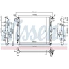 Image de Radiateur, Refroidissement Du Moteur 61037 Nissens Nissens 61037 Jeep