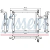 Image de Radiateur, Refroidissement Du Moteur 61038 Nissens Nissens 61038 Jeep