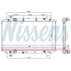 Image de Radiateur, Refroidissement Du Moteur 681408 Nissens Nissens 681408 Honda