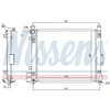 Image de Radiateur, Refroidissement Du Moteur 68810 Nissens Nissens 68810 Nissan