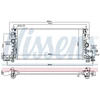Image de Radiateur, Refroidissement Du Moteur 630797 Nissens Nissens 630797 Opel;Vauxhall