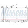 Image de Radiateur, Refroidissement Du Moteur 606167 Nissens Nissens 606167 Lexus