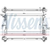 Image de Radiateur, Refroidissement Du Moteur 606170 Nissens Nissens 606170 Citroen;Opel;Peugeot