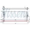 Image de Radiateur, Refroidissement Du Moteur 606239 Nissens Nissens 606239 Volkswagen