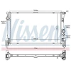 Image de Radiateur, Refroidissement Du Moteur 606453 Nissens Nissens 606453 Mercedes-Benz
