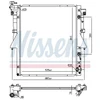 Image de Radiateur, Refroidissement Du Moteur 606548 Nissens Nissens 606548 Fiat;Mitsubishi