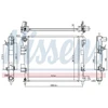 Image de Radiateur, Refroidissement Du Moteur 606702 Nissens Nissens 606702 Hyundai