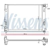 Image de Radiateur, Refroidissement Du Moteur 606726 Nissens Nissens 606726 Dacia;Mitsubishi;Nissan;Renault