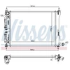 Image de Radiateur, Refroidissement Du Moteur 606732 Nissens Nissens 606732 Kia