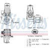 Image de Vanne Egr Nissens 98377 Alfa Romeo;Chevrolet;Citroen;Fiat;Lancia;Opel;Peugeot;Suzuki;Vauxhall