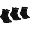 Image de GripGrab - Merino Regular Cut Socks 3-Pack - Chaussettes vélo Black - 44 - 47