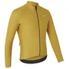 Image de GripGrab - PACR Thermal Long Sleeve Jersey - Maillot vélo homme Mustard Yellow - L