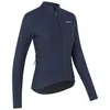 Image de GripGrab - W's PACR Thermal Long Sleeve Jersey - Maillot vélo femme Navy Blue - XL