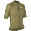 Image de GripGrab - PACR Short Sleeve Jersey - Maillot vélo femme Olive Green - XL