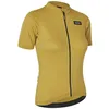 Image de GripGrab - EXPLR Merinotech Short Sleeve Jersey - Maillot vélo femme Mustard Yellow - M