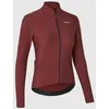Image de GripGrab - W's PACR Thermal Long Sleeve Jersey - Maillot vélo manches longues femme Dark Red - XS