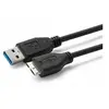Image de MicroConnect - Câble USB - USB type A (M) pour Micro-USB de type B (M) - USB 3.0 - 1 m - noir