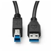 Image de MicroConnect - Câble USB - USB Type B (M) pour USB type A (M) - USB 3.0 - 3 m - noir