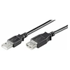 Image de MicroConnect USB 2.0 - Rallonge de câble USB - USB (F) pour USB (M) - USB 2.0 - 3 m - noir