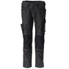 Image de Pantalon de travail avec poches genouillères Unique - 21979-459-Noir-44-76