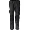 Image de Pantalon de travail avec poches genouillères Unique - 21979-459-Noir-40-90