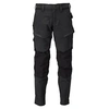 Image de Pantalon avec poches genouillères Ultimate - Noir - Taille 41 - Entrejambe 82 - 22379-311-09-82C47