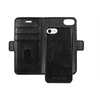 Image de Lynge - Etui à rabat pour téléphone portable - cuir pleine fleur - noir - pour Apple iPhone 6, 6s, 7, 8, SE (2e génération)