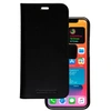 Image de Lynge - Protection à rabat pour téléphone portable - cuir pleine fleur - noir - pour Apple iPhone 12 Pro Max