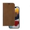 Image de Lynge - Etui à rabat pour téléphone portable - cuir pleine fleur - brun clair - pour Apple iPhone 13 Pro Max