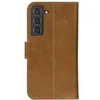 Image de Copenhagen Slim - Etui à rabat pour téléphone portable - cuir pleine fleur - brun clair - pour Samsung Galaxy S22