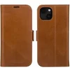 Image de Copenhagen - Etui à rabat pour téléphone portable - cuir pleine fleur - brun clair - pour Apple iPhone 13, 14, 15, 16e, 17e