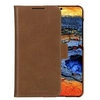 Image de Lynge - Etui à rabat pour téléphone portable - cuir pleine fleur - brun clair - pour Samsung Galaxy S25