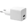 Image de re-charge - Adaptateur secteur - 25 Watt - 2 connecteurs de sortie (USB-C, USB) - blanc - Europe