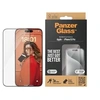 Image de PanzerGlass - Protection d'écran pour téléphone portable - ajustement ultra-large avec EasyAligner - verre - couleur de cadre noir - pour Apple