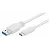 Image de MicroConnect - Câble USB - USB type A (M) pour 24 pin USB-C (M) - USB 3.1 - 50 cm - moulé - blanc