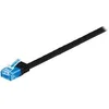 Image de MicroConnect - Câble réseau - RJ-45 (M) pour RJ-45 (M) - 2 m - UTP - CAT 6a - bloqué, plat - noir