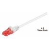 Image de MicroConnect - Câble réseau - RJ-45 (M) pour RJ-45 (M) - 20 m - UTP - CAT 6 - bloqué - blanc (pack de 4)