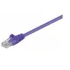 Image de MicroConnect - Câble réseau - RJ-45 (M) pour RJ-45 (M) - 25 cm - UTP - CAT 5e - moulé, bloqué - violet
