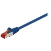 Image de MicroConnect - Câble réseau - RJ-45 (M) pour RJ-45 (M) - 25 cm - paire torsadée écrantée (F/UTP) - CAT 6 - bloqué - bleu