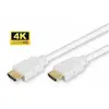 Image de MicroConnect - Câble HDMI - HDMI mâle pour HDMI mâle - 50 cm - blanc