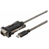 Image de MicroConnect - Câble USB - DB-9 (M) pour 24 pin USB-C (M) - USB 3.1 - vis moletées