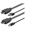 Image de Pro - Câble HDMI - USB, HDMI mâle pour USB type B, HDMI mâle - 4 m - support 4K