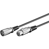 Image de Microconnect xlrmf5 5m xlr (3-pin) xlr (3-pin) noir câble audio