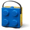 Image de Boîte à lunch Bleu avec poignée