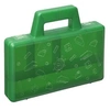 Image de caisse de triage 19 x 16 cm en polypropylène vert/transparent