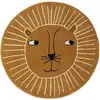 Image de Tapis de sol en laine mini et en coton enfant OYOY Living Design Marron 95x95x2 cm 1100514